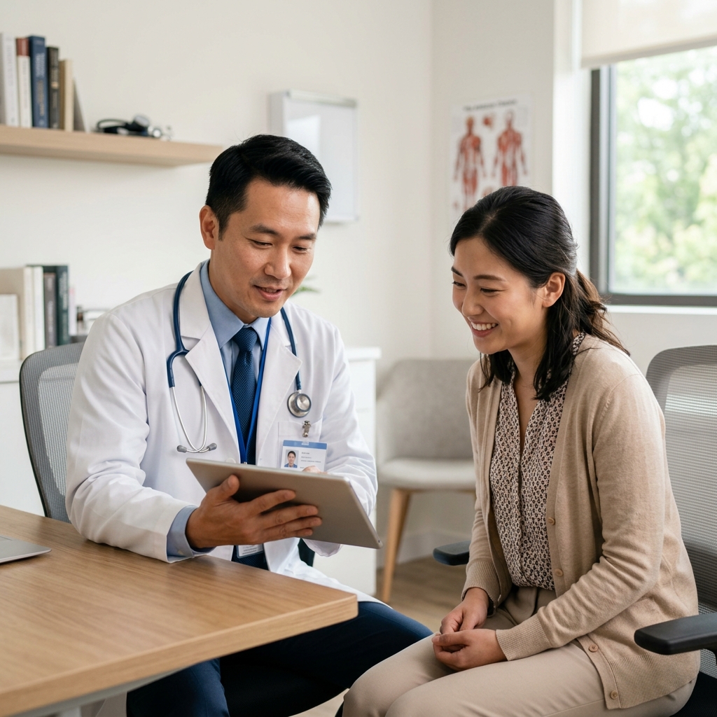 Doctor consultation at MediflyAsia